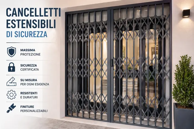 Cancelli estensibili di sicurezza